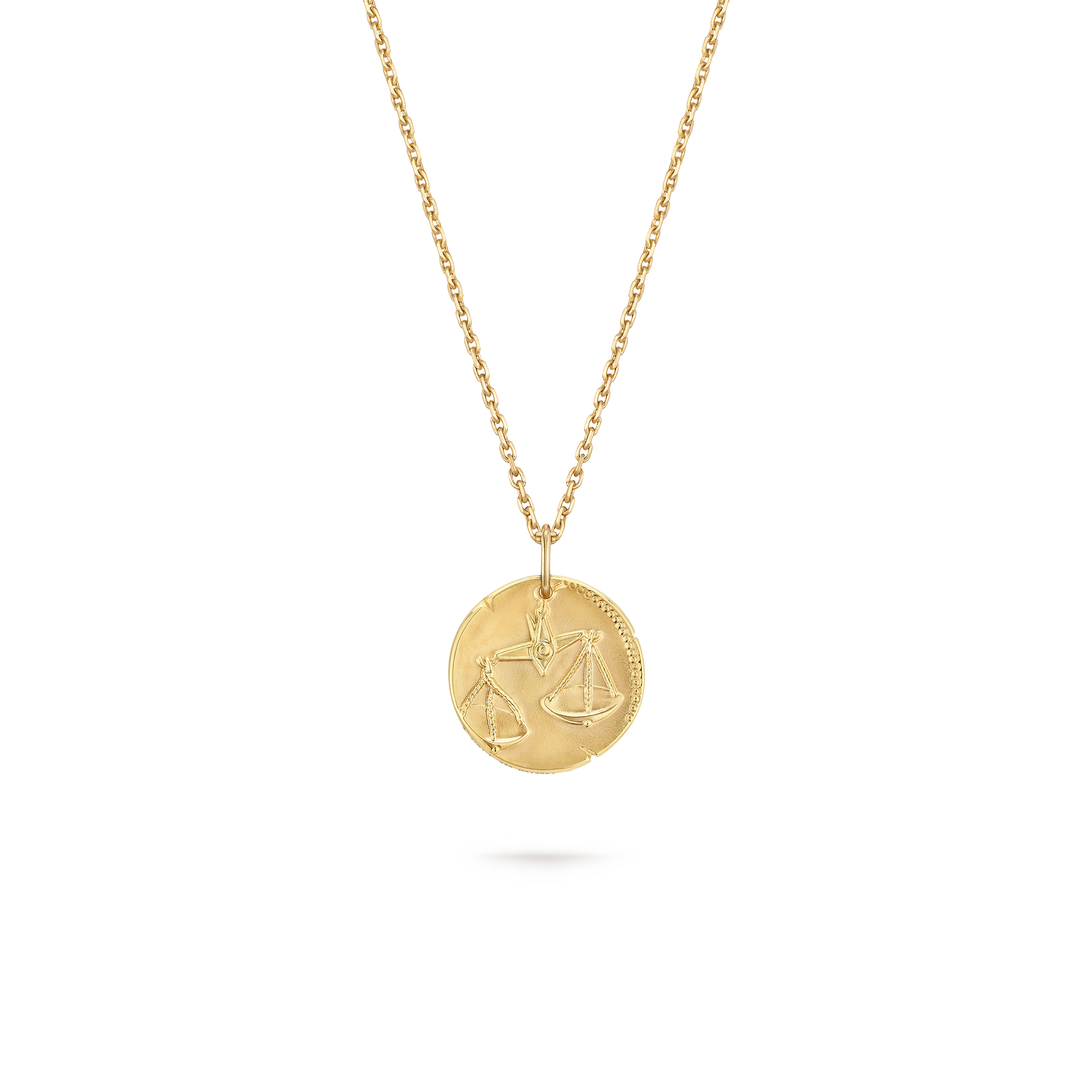 VAN CLEEF ARPELS ZODIAQUE MEDAL LIBRAE (LIBRA) - YELLOW GOLD  VCARP7SW00